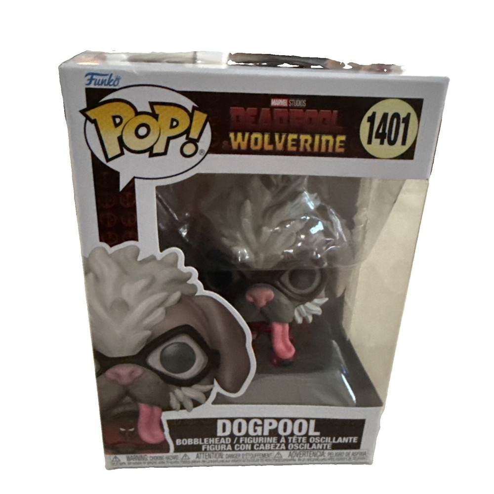 Funko Pop! Deadpool and Wolverine Dogpool #1401.